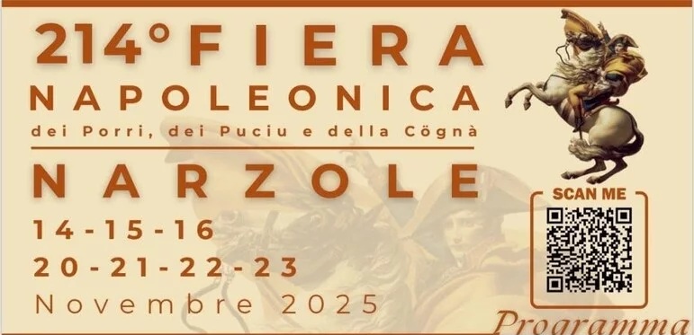 🎺 Fiera Napoleonica di Narzole 2025: Musica, Gusto e Tradizione per la 214ª Edizione!