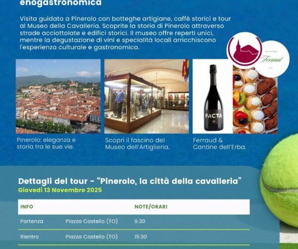 Alla scoperta di Pinerolo, la città della cavalleria. Tour e degustazione di prodotti locali con partenza da Torino