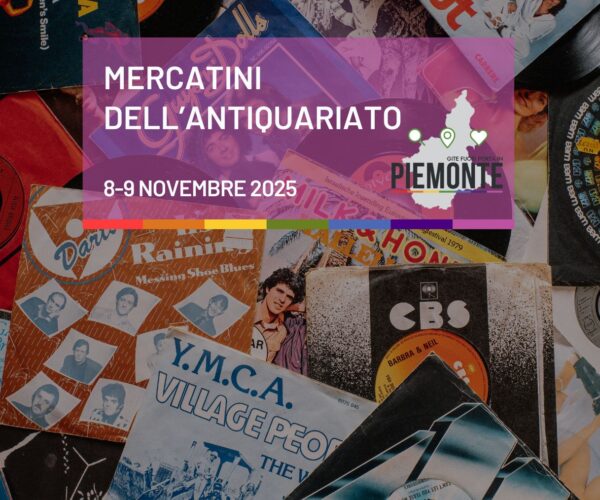 Piemonte vintage: tra dischi, libri e pezzi d’epoca, i mercatini più belli del weekend 8 – 9 Novembre 2025