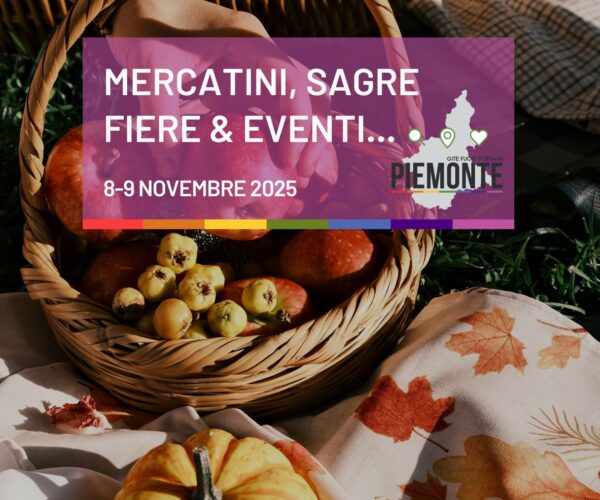 Weekend 8-9 novembre 2025 in Piemonte:  il gusto dell’autunno tra mele, vino, streghe e bagna cauda