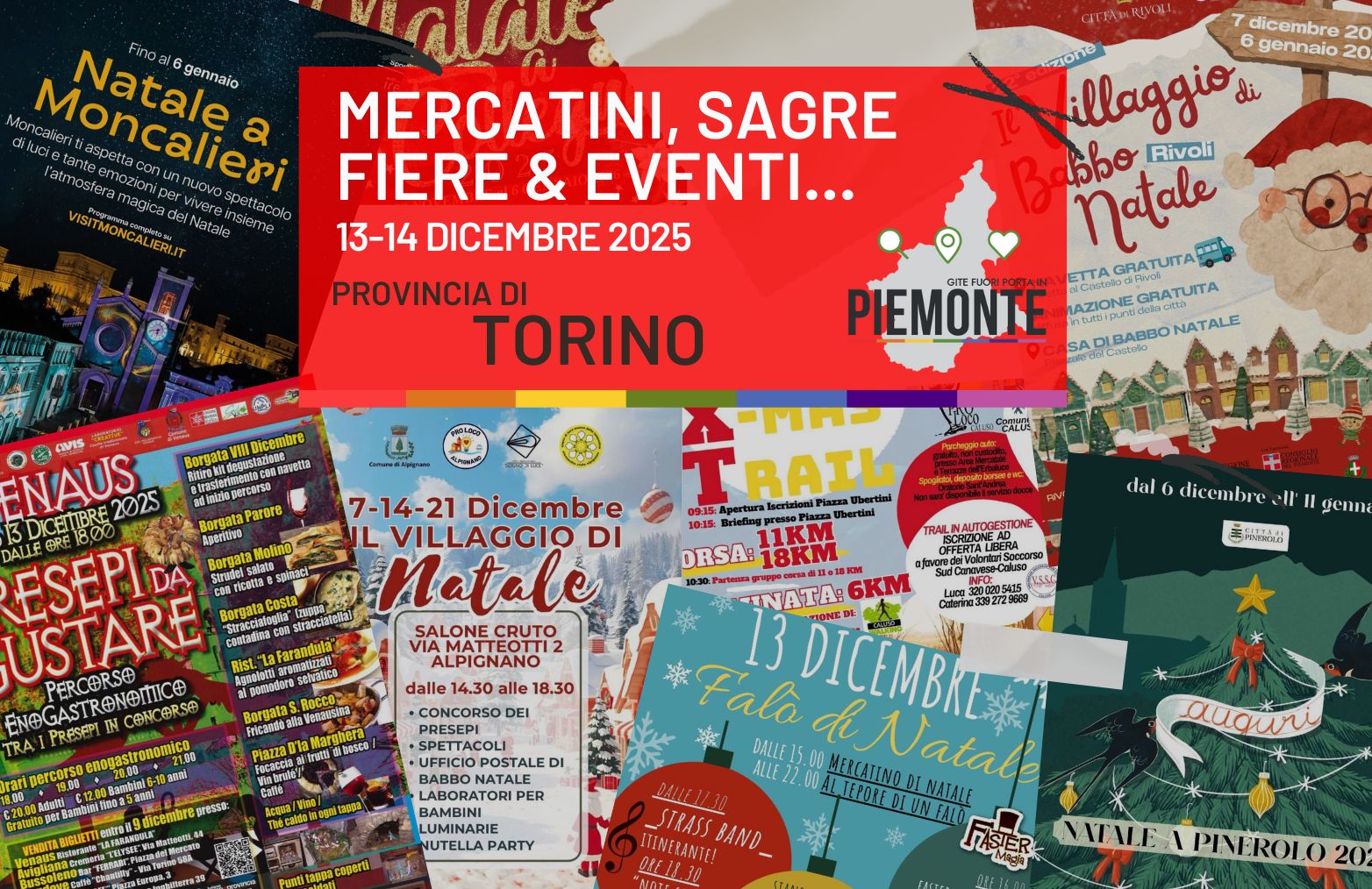 Eventi da non perdere in Provincia di Torino nel weekend 13-14 dicembre: sagre, fiere e mercatini per tutti i gusti!