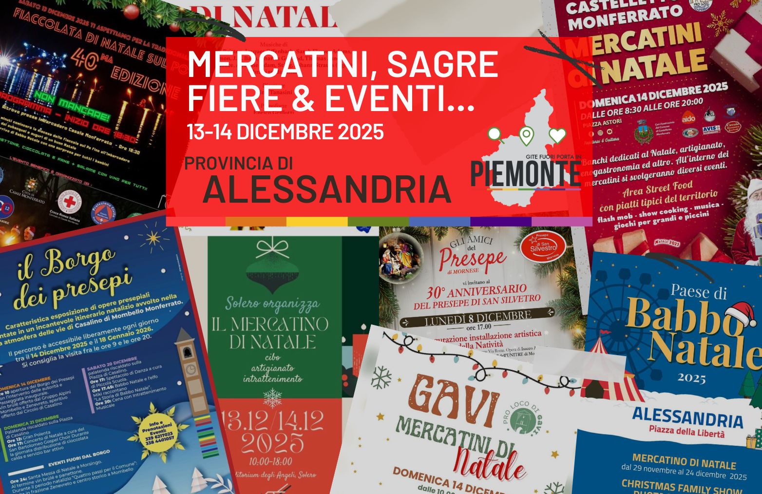 Mercatini, sagre e fierei in Provincia di Alessandra nel weekend del 13-14 dicembre