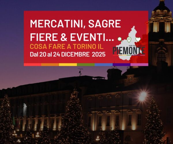 Weekend pre-natalizio a Torino: dal 20 al 24 dicembre magia, vintage e Babbi Natale in città