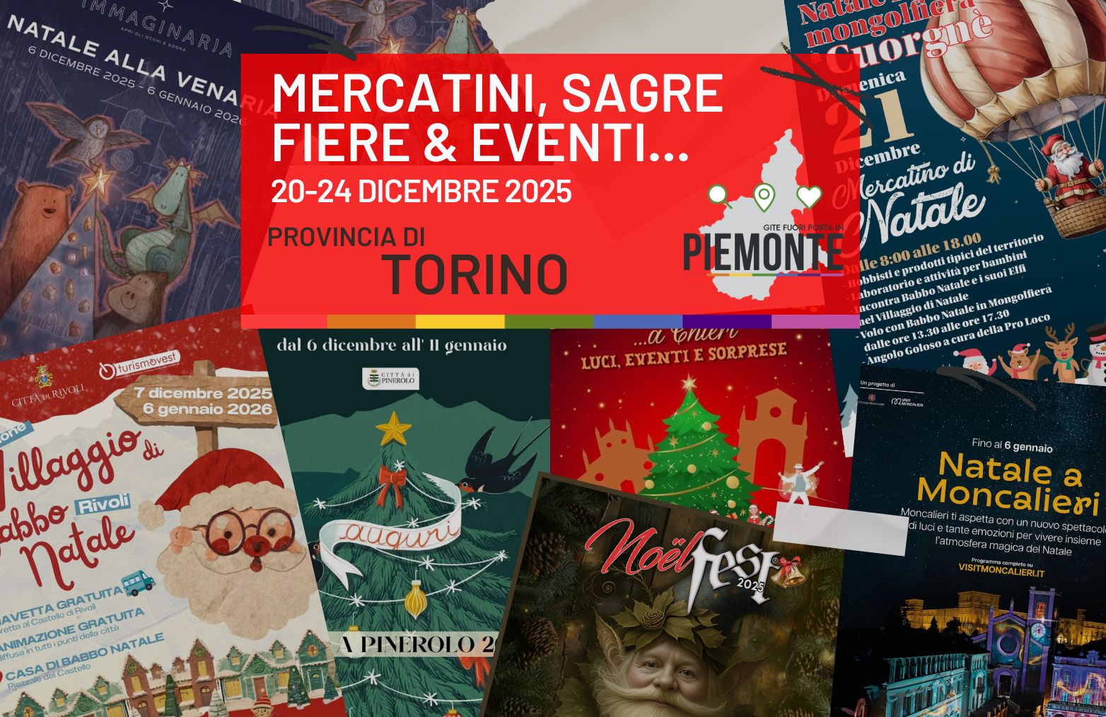 Cosa fare in Provincia di Torino nel weekend del 20 e 21 dicembre: mercatini di Natale, concerti e magia fino alla Vigilia di Natale