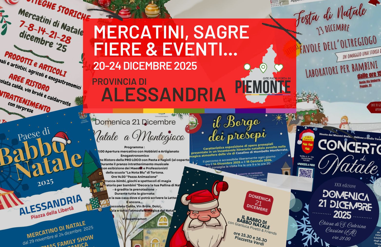Sagre, fiere e mercatini natalizi in Provincia di Alessandria nel weekend del 20 e 21 dicembre