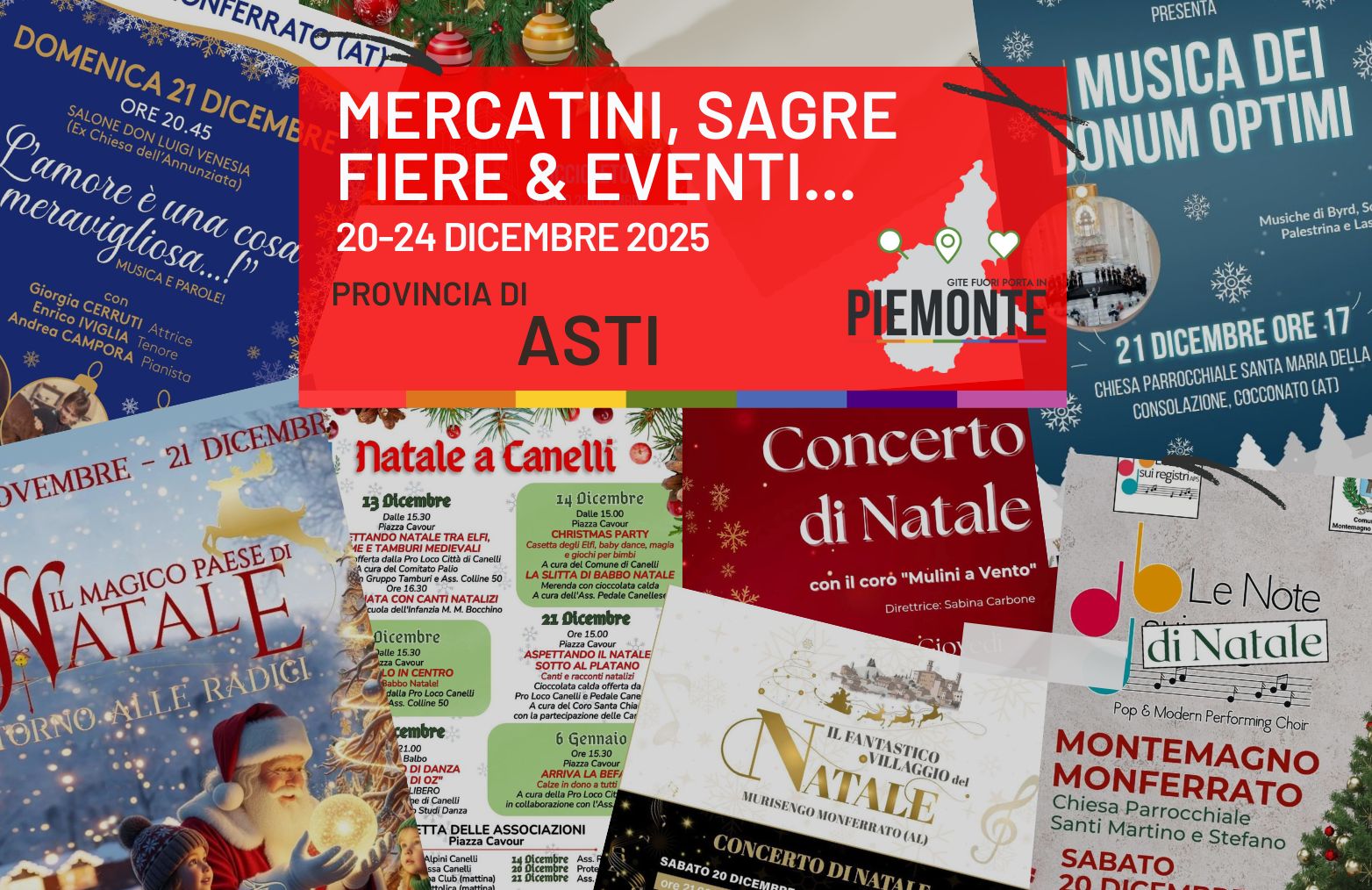 Sagre, fiere e mercatini in Provincia di Asti nel weekend del 20 e 21 dicembre