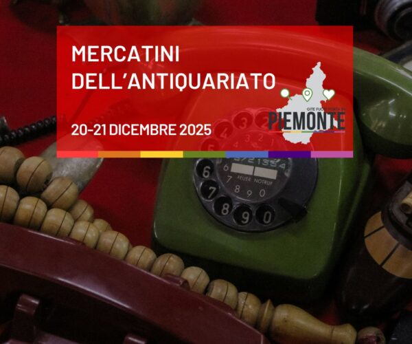 Antiquariato, usato e vintage: scopri tutti i mercatini del 20 e 21 dicembre in Piemonte