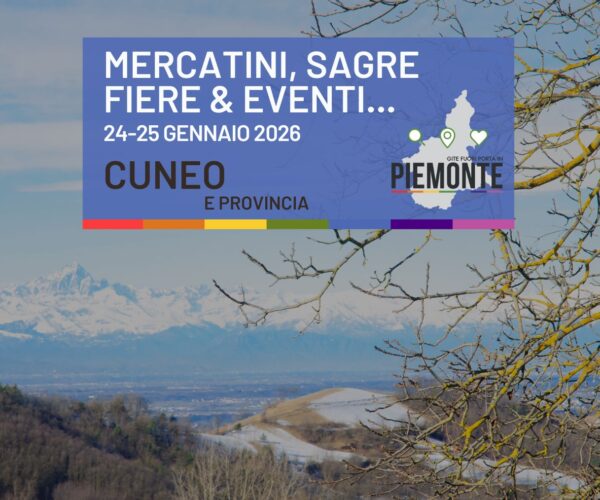 Weekend in Provincia di Cuneo: sagre, fiere, eventi e mercatini da non perdere il 24 e 25 gennaio