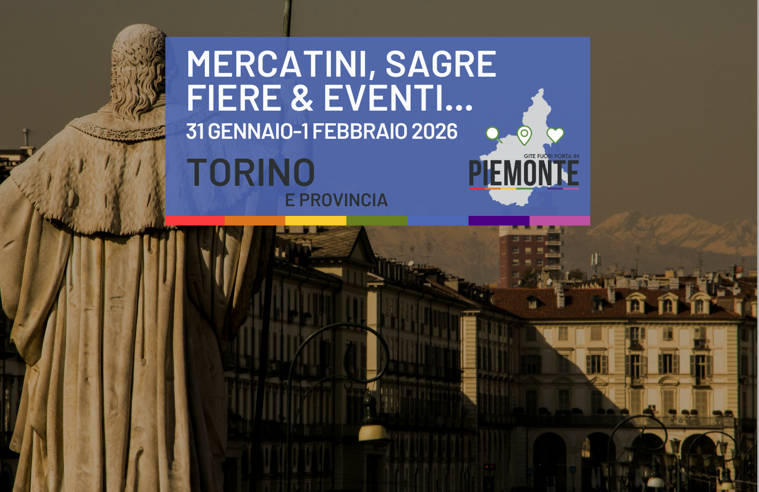 Domenica 1 febbraio 2026 a Torino e Provincia: carnevali, mercatini e fagiolate da non perdere