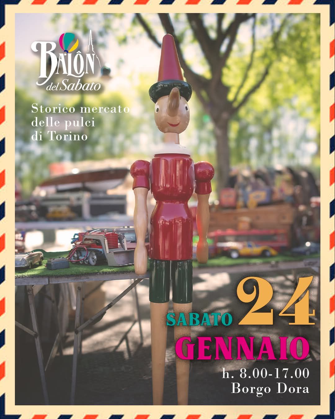 Balon del Sabato a Torino – Sabato 24 gennaio 2026: il mercato delle pulci più amato per chi ama curiosare nel passato