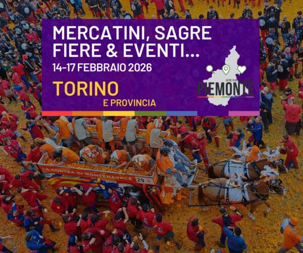 🎭 Carnevali, sagre e fiere da non perdere in Provincia di Torino nel weekend del14 e il 15 febbraio