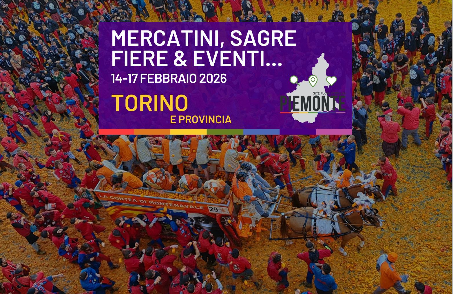 🎭 Carnevali, sagre e fiere da non perdere in Provincia di Torino nel weekend del14 e il 15 febbraio