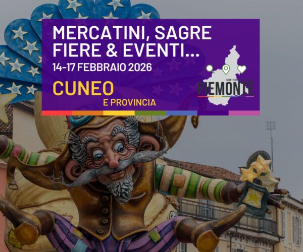 Carnevali, mercatini e sagre in provincia di Cuneo: tutti gli eventi del 14-15 febbraio 2025