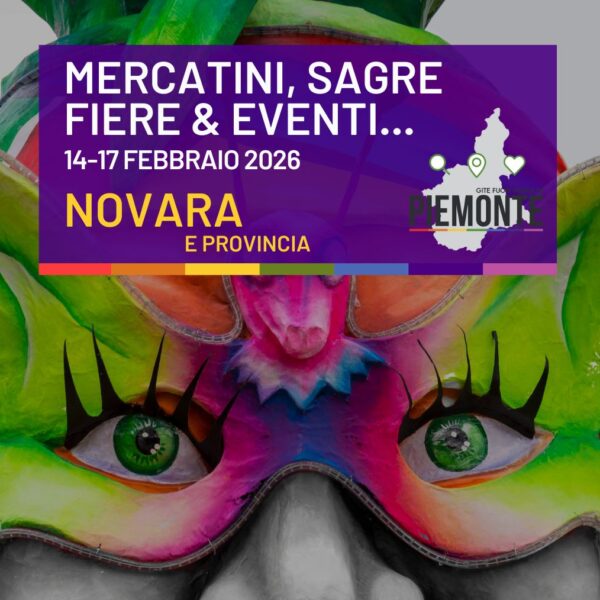 Weekend a Novara: Carnevali, sagre e mercatini il 14-15 febbraio 2025