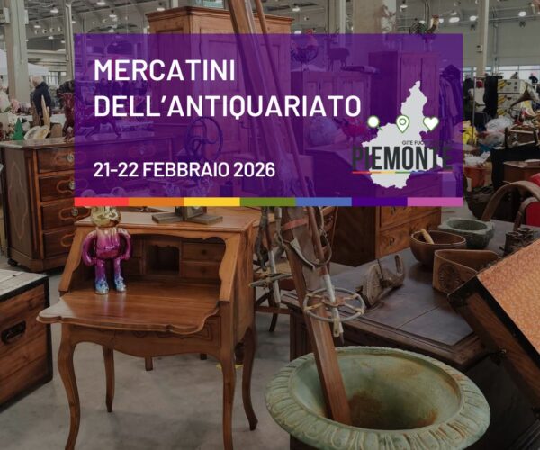 Mercatini delle pulci in Piemonte: antiquariato, usato e vintage nel weekend del 21 e 22 Febbraio