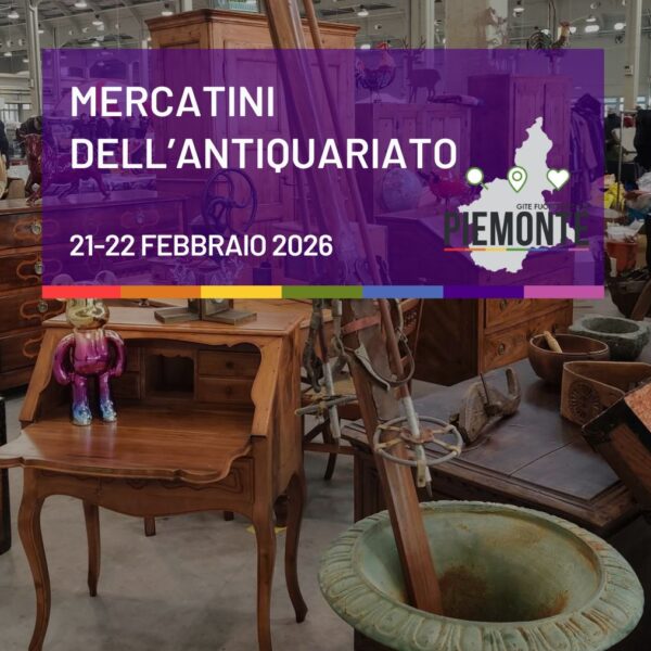 Mercatini delle pulci in Piemonte: antiquariato, usato e vintage nel weekend del 21 e 22 Febbraio
