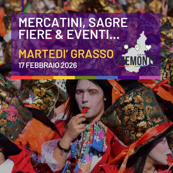 🎭 Martedì Grasso 17 febbraio 2026: scuole chiuse e Carnevale in festa in tutto il Piemonte