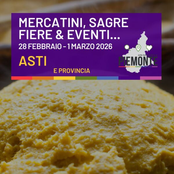 Sagre, fiere e Carnevale in Provincia di Asti: cosa fare nel weekend (28 febbraio – 1 marzo)