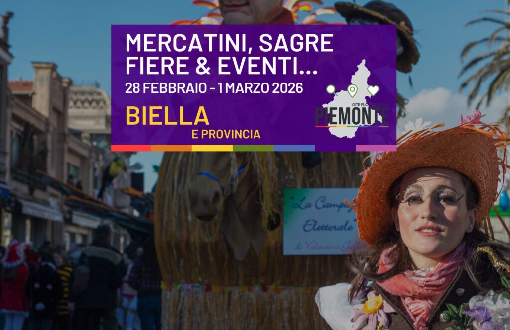 Sagre, fiere e Carnevale in Provincia di Biella: cosa fare nel weekend (28 febbraio - 1 marzo)