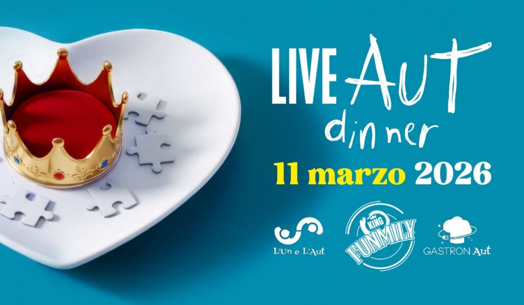 King Funmily a Torino: cene speciali per l’inclusione con LiveAut - 11 marzo 2026