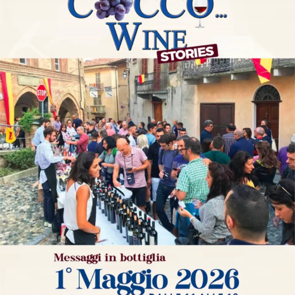 COCCO WINE STORIES torna a Cocconato: il 1° Maggio il Monferrato si racconta in bottiglia