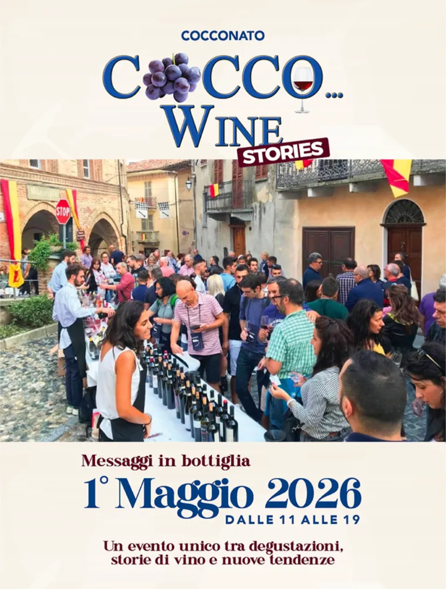 COCCO WINE STORIES torna a Cocconato: il 1° Maggio il Monferrato si racconta in bottiglia