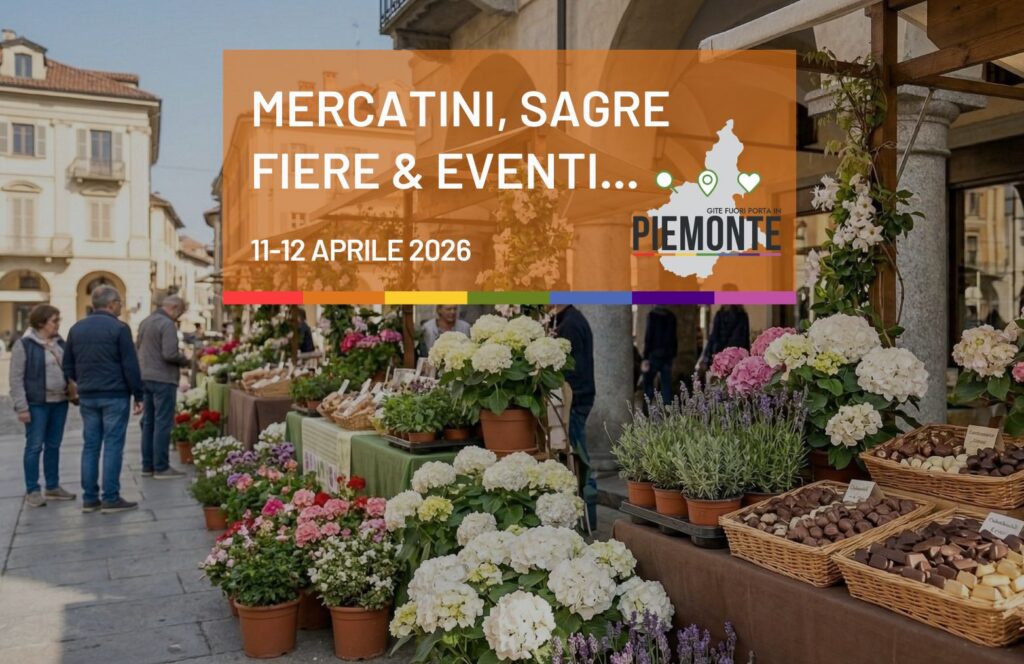 Cosa fare in Piemonte l'11 e 12 aprile 2026: tra fiere, fiori e prodotti tipici