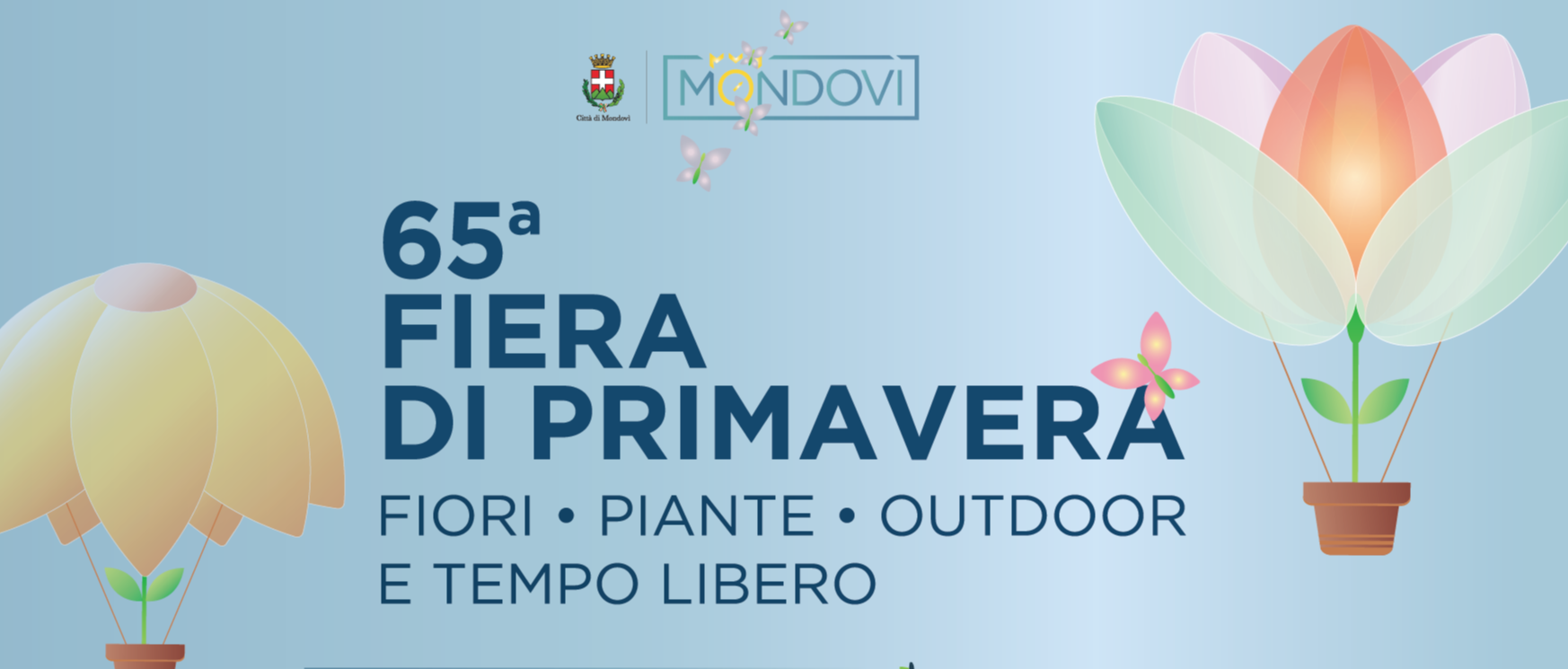 Mondovì in fiore: il 11 e 12 aprile torna la 65ª Fiera di Primavera tra piante, mercati e cultura!