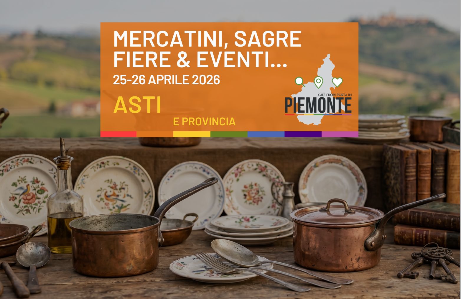 Ponte di Liberazione in Provincia di Asti: tutti gli eventi e le sagre per il 25-26 aprile