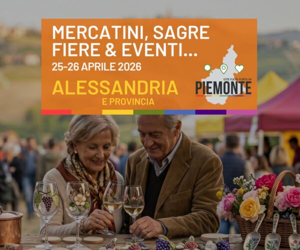 Weekend in provincia di Alessandria: eventi, sagre e fiere del 25 e 26 aprile 2026