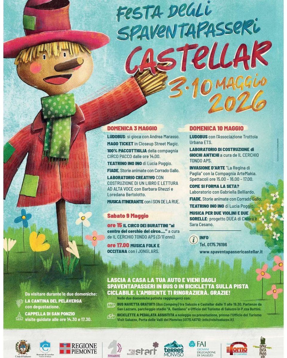 Il borgo che si trasforma in un mondo di fantasia: torna la Festa degli Spaventapasseri di Castellar