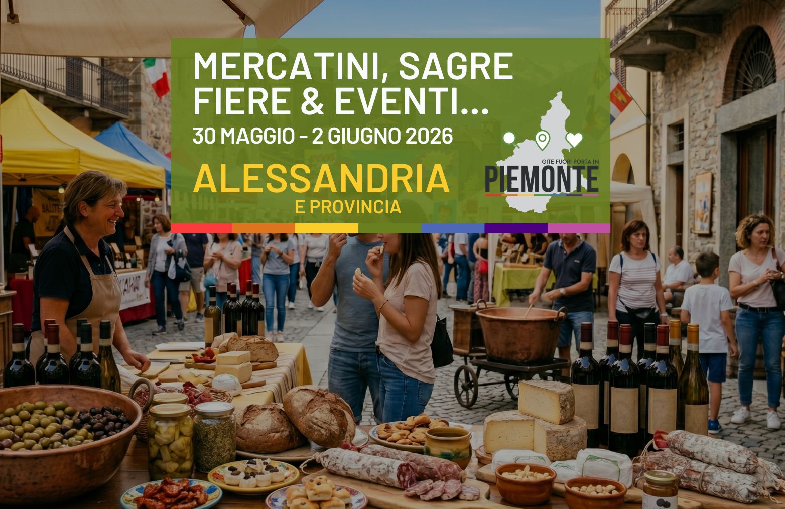 Sagre, fiere ed eventi da non perdere in Provincia di Alessandria dal 30 maggio al 2 giugno