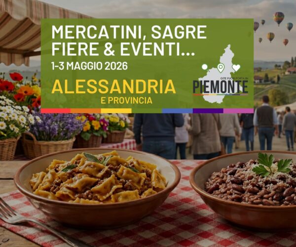 Sagre e fiere in Provincia di Alessandria nel weekend del 2-3 maggio