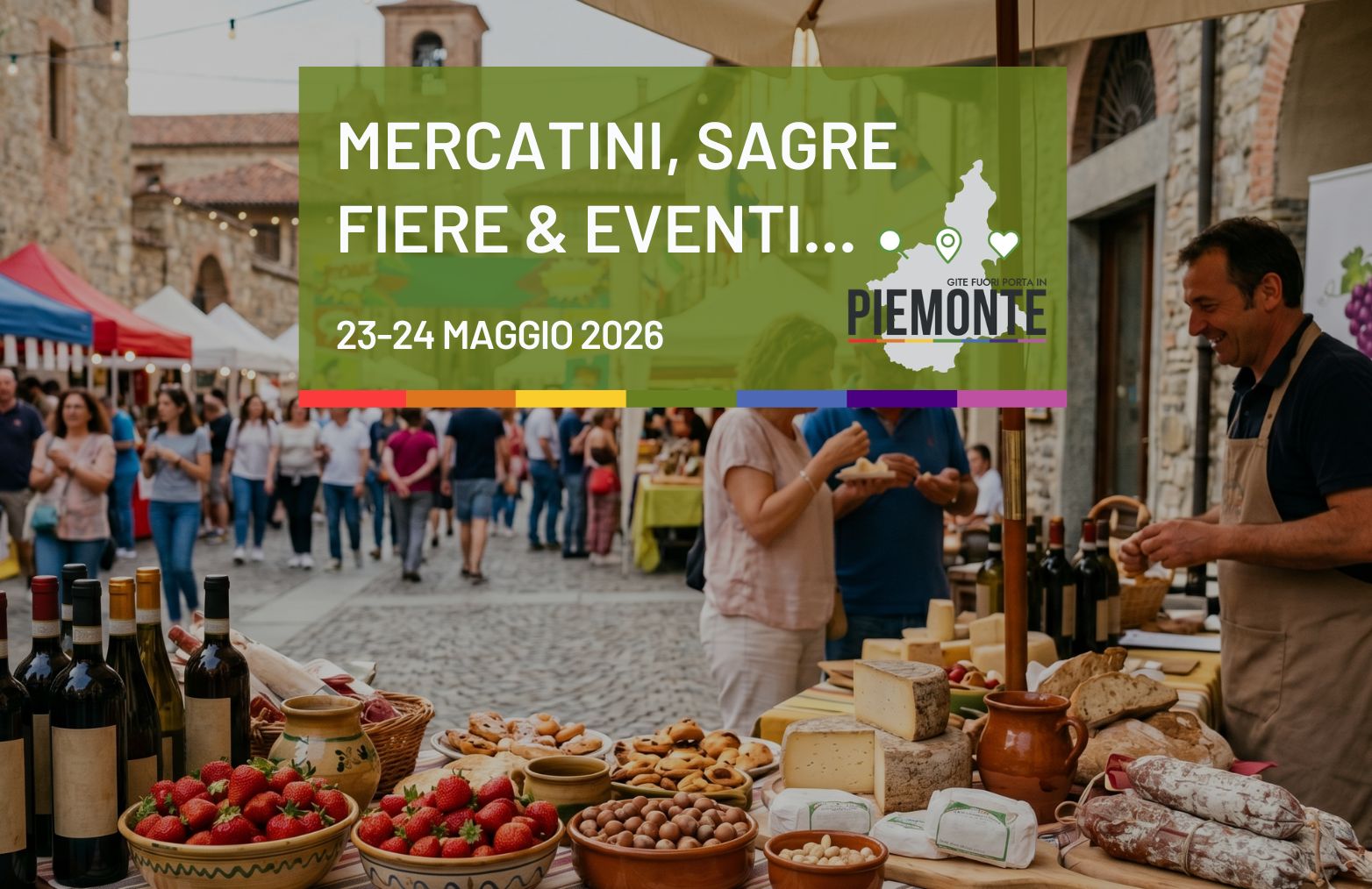 Cosa fare in Piemonte il 23-24 maggio 2026: la guida tra eventi, feste e sagre