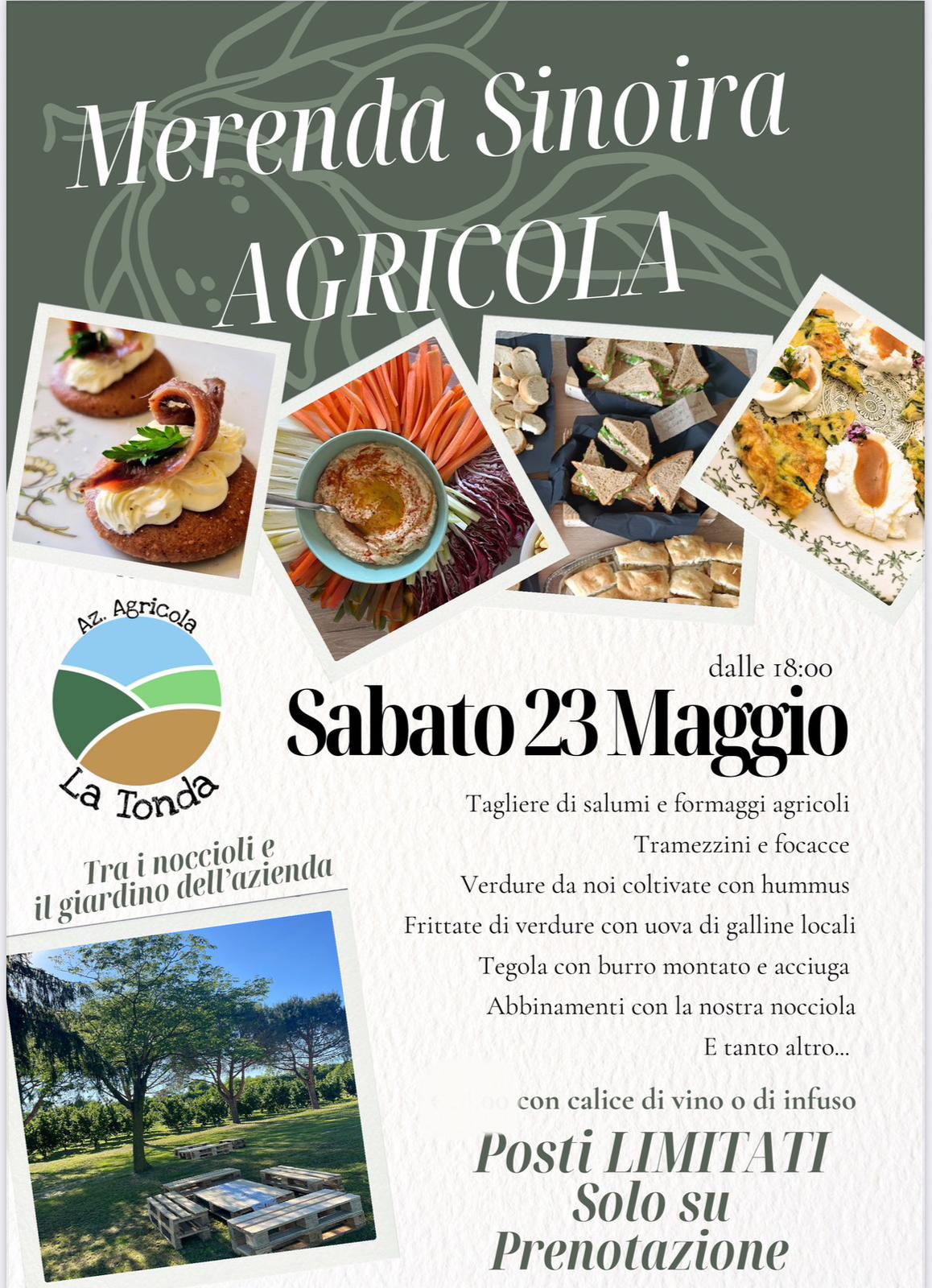 Merenda sinoira tra i noccioleti a Mazzè – Sabato 23 Maggio 2026