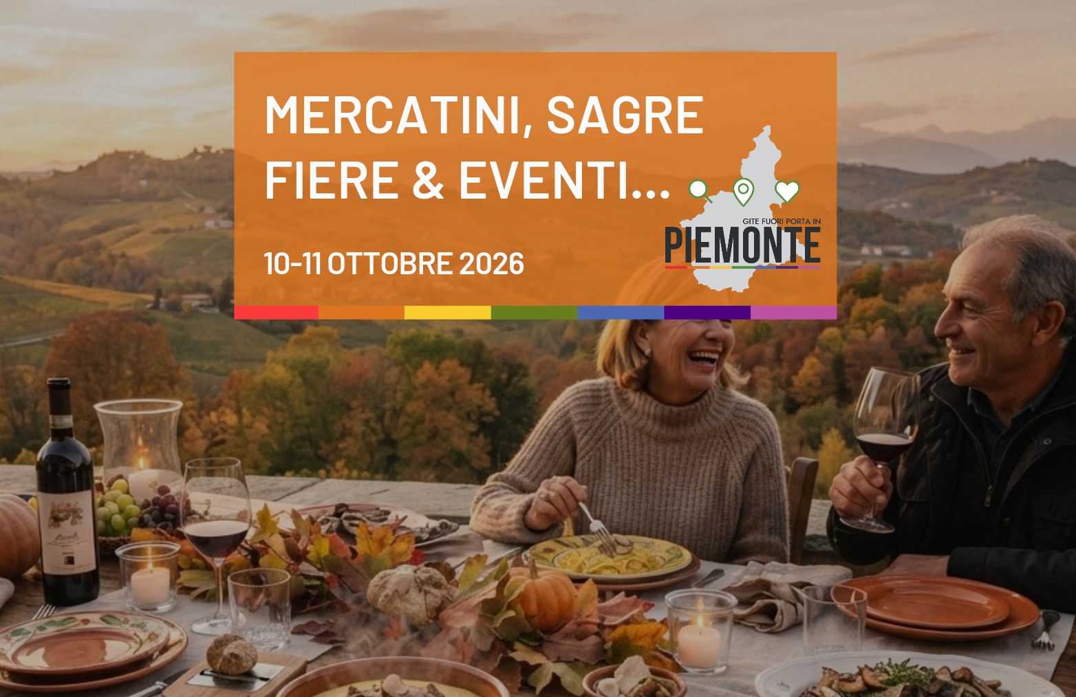 Cosa fare nel weekend del 10-11 ottobre 2026 in Piemonte: sagre, fiere, funghi e tartufi